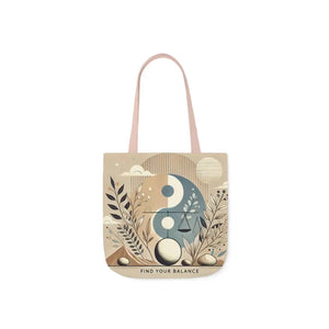 Bold Canvas Tote - Abstract Pattern Modern Design - Dipaliz - 13’’ × / Light Pink - Bags