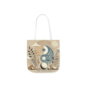Bold Canvas Tote - Abstract Pattern Modern Design - Dipaliz - 13’’ × / White - Bags