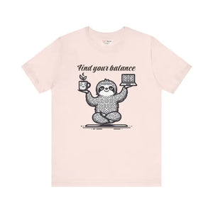 Unisex Jersey Short Sleeve Tee - Sustainable Fashion - Dipaliz - Soft Pink / s - T-shirts