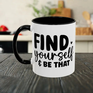 Mug - Accent Coffee - Vibrant Interior Morning Ritual - Dipaliz 11oz / Black