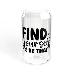 Bpa-free Sipper Glass - Clear Tempered 16oz Tumbler - Dipaliz - Without Lid or Straw / Tumblers