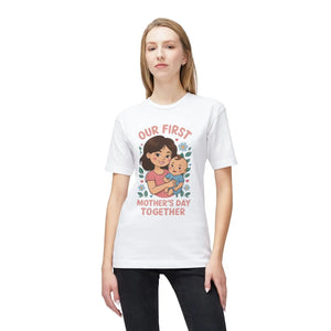 Soft Cotton our First Mother’s Day T-shirt - Dipaliz - T-shirts - s