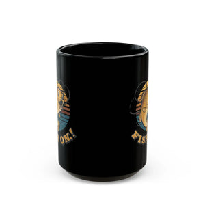 Vibrant Fish Black Ceramic Mug - Lover’s Gift - Dipaliz - Mugs