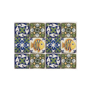 Fish Geometrical Ceramic – Modern Wall Tile - Dipaliz - Tiles