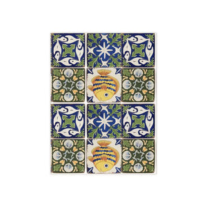 Fish Geometrical Ceramic Wall Tiles - Modern Art Design - Dipaliz