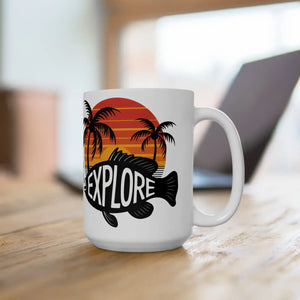 Vibrant Fish Island Ceramic Mug - Dipaliz - Mugs