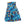 Fish Print Skater Skirt, Blue Tropical Aquarium Pattern - Skirts - Xs
