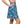Fish Print Skater Skirt, Blue Tropical Aquarium Pattern - Skirts - Xs