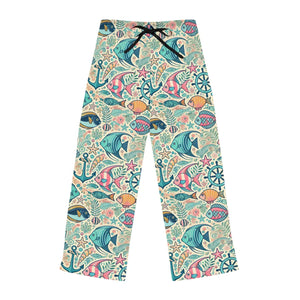 Soft Fish Pajama Pants - Polyester Jersey Knit - Dipaliz - Pajamas
