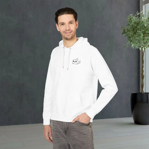 Eco Raglan Hoodie - Fish Premium Organic Cotton - Dipaliz - Hoodies