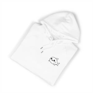 Eco Raglan Hoodie - Fish Premium Organic Cotton - Dipaliz - Hoodies