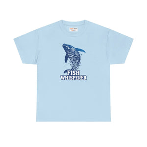 Coastal Fish Whisperer Heavy Cotton Tee - Dipaliz - T-shirts