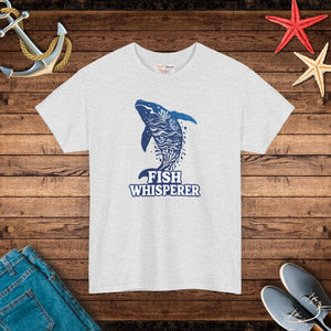 Coastal Fish Whisperer Heavy Cotton Tee - Dipaliz - T-shirts