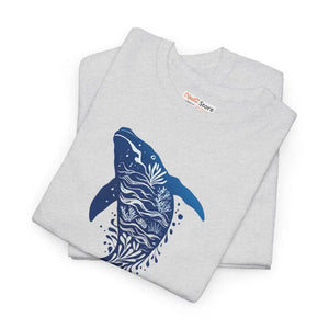Fish Whisperer Heavy Cotton Tee for Ocean Lovers - Dipaliz - T-shirts