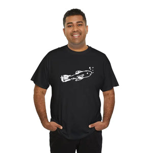 Hand Drawn Fish Unisex Heavy Cotton Tee - Dipaliz - T-shirts