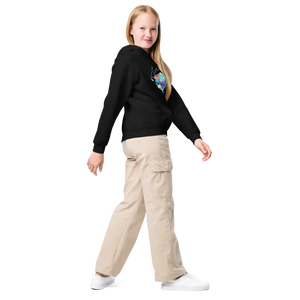 Swim Team Fish Youth Hoodie - Heavy Blend Comfort - Dipaliz - Hoodies