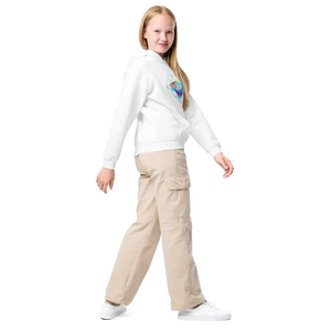 Swim Team Fish Youth Hoodie - Heavy Blend Comfort - Dipaliz - Hoodies