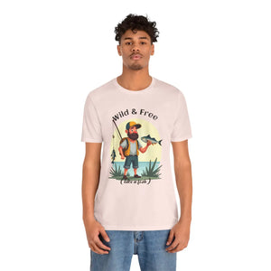 Wild and Free Fisherman Short Sleeve Tee - Dipaliz - T-shirts - s