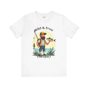 Wild and Free Fisherman Short Sleeve Tee - Dipaliz - T-shirts - s