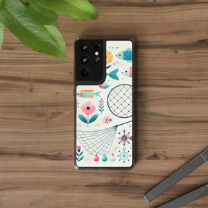 Wave Fishing Clear Phone Case - Stylish Protection - Dipaliz - Mobile Cases