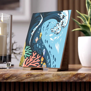 Ceramic Photo Tile Magic - Serene Aquatic Vibe Decor - Dipaliz - Wall Tiles