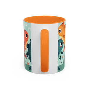 Colorful Fish Mugs - Vibrant Artwork Glossy Finish - Dipaliz