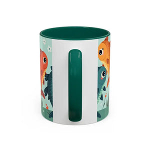 Colorful Fish Mugs - Vibrant Artwork Glossy Finish - Dipaliz