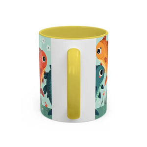 Colorful Fish Mugs - Vibrant Artwork Glossy Finish - Dipaliz