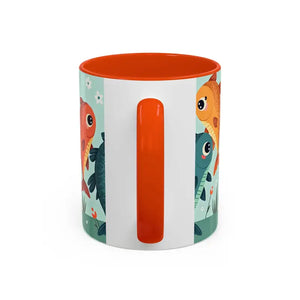 Colorful Fish Mugs - Vibrant Artwork Glossy Finish - Dipaliz