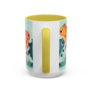 Colorful Fish Mugs - Vibrant Artwork Glossy Finish - Dipaliz