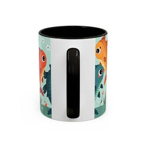 Colorful Fish Mugs - Vibrant Artwork Glossy Finish - Dipaliz