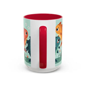 Colorful Fish Mugs - Vibrant Artwork Glossy Finish - Dipaliz