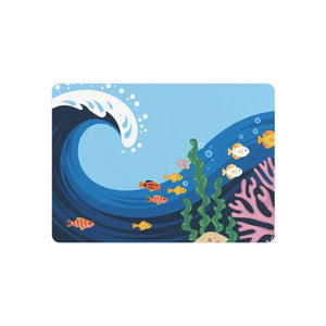 Vintage Fishes Swimming Metal Art Sign - Ocean Decor - Dipaliz - 7’’ x 5’’ (horizontal) / 0.12’’ - Novelty Signs