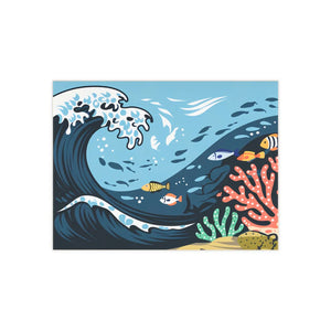 Ceramic Photo Tile – Serene Aquatic Vibe - Dipaliz - Wall Tiles