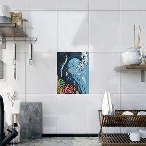 Ceramic Photo Tile – Serene Aquatic Vibe - Dipaliz - Wall Tiles