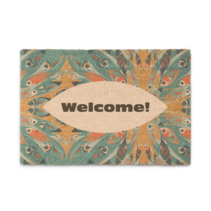 Fishes Door Mat – Durable Coir 24x16 - Dipaliz - Mats