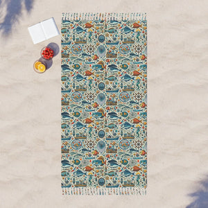 Boho Beach Cloth – Polyester Outdoor Escapades - Dipaliz - Blankets