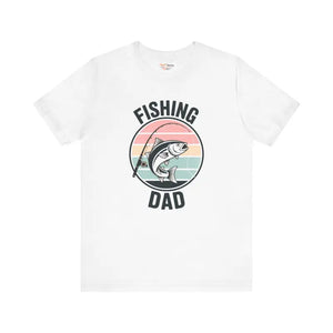 Fishing Dad Short Sleeve Tee - Adventure Comfort Style - Dipaliz - T-shirts