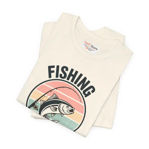 Fishing Dad Short Sleeve Tee - Adventure Comfort Style - Dipaliz - T-shirts