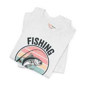 Fishing Dad Short Sleeve Tee - Adventure Comfort Style - Dipaliz - T-shirts