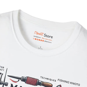 Softstyle Fishing Knots T-shirt - Unisex Cotton - Dipaliz - T-shirts