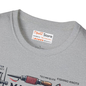 Softstyle Fishing Knots T-shirt - Unisex Cotton - Dipaliz - T-shirts