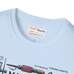 Softstyle Fishing Knots T-shirt - Unisex Cotton - Dipaliz - T-shirts
