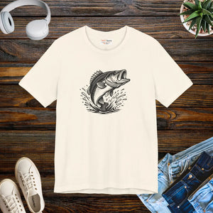Premium Bass Fishing Shirt - Fisherman Casual Wear - Dipaliz - T-shirts