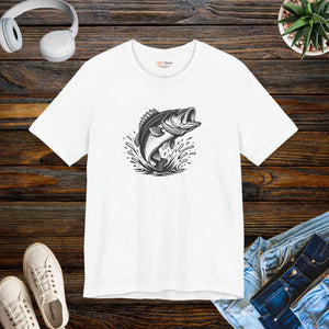Premium Bass Fishing Shirt - Fisherman Casual Wear - Dipaliz - T-shirts