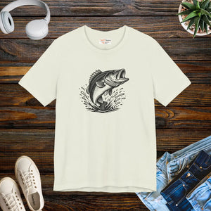 Premium Bass Fishing Shirt - Fisherman Casual Wear - Dipaliz - T-shirts