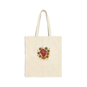 Fist Juneteenth Canvas Tote – Cotton Protest - Dipaliz - Bags