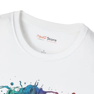 Flame and Fury Dragon Softstyle t Shirt Eco-friendly - Dipaliz - T-shirts