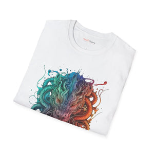 Flame and Fury Dragon Softstyle t Shirt Eco-friendly - Dipaliz - T-shirts