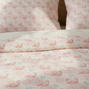 Flamingo Duvet Cover – Cotton Bed Set - Dipaliz - Bedding Sets